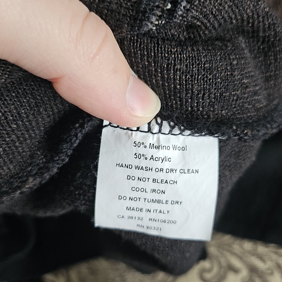 Serica vintage sweater 50% Merino wool - Picture 7 of 7